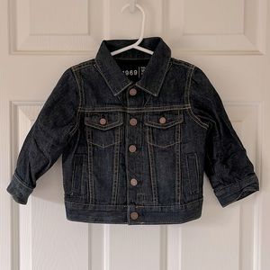 Baby GAP button up denim jacket